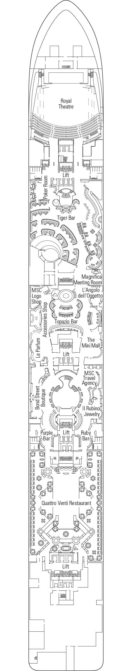 Deck 6 - Portofino