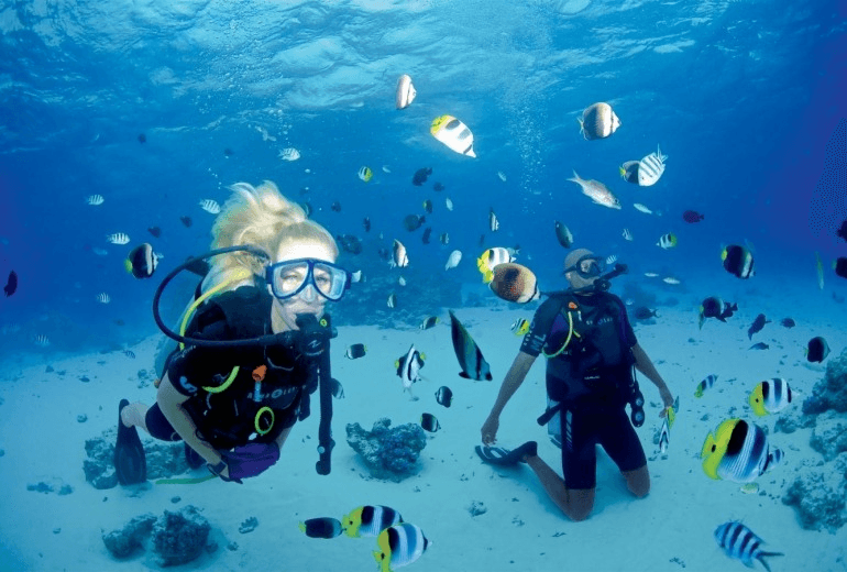 Diving