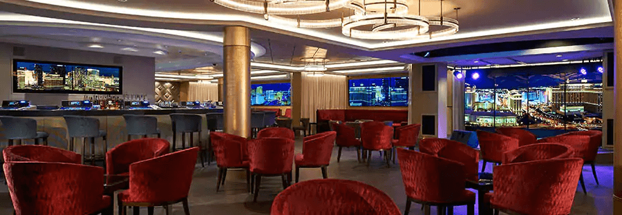 LED screens showcasing gorgeous skylines