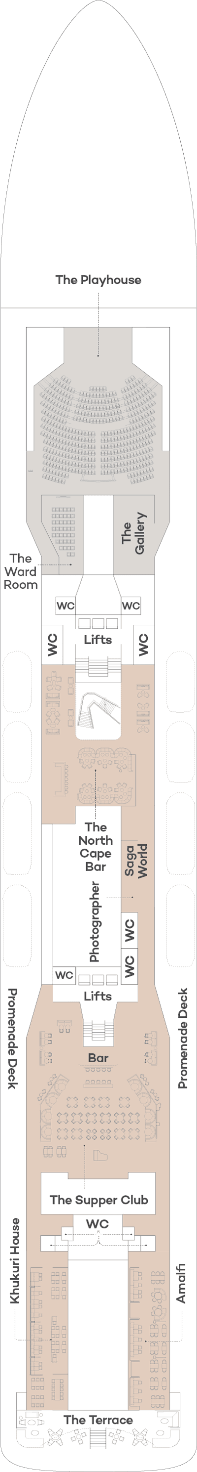 Promenade Deck - Deck 6