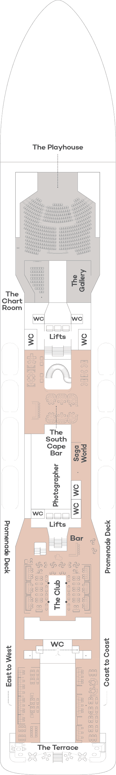 Promenade Deck - Deck 6