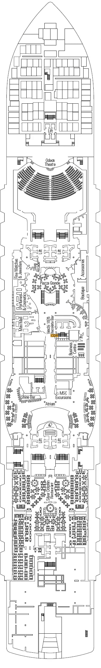 Deck 6 - Pacific Ocean