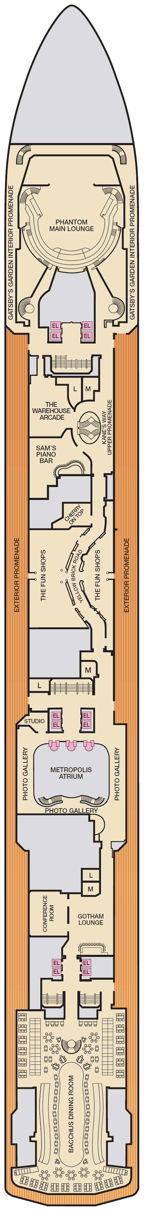 Deck 3 Atlantic