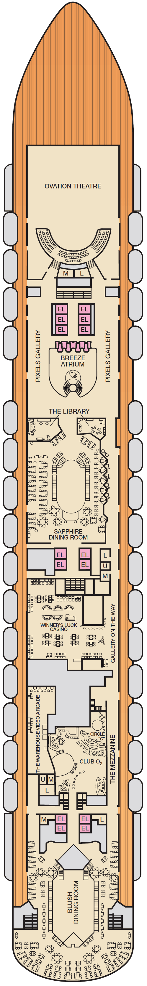 Deck 4 Mezzanine