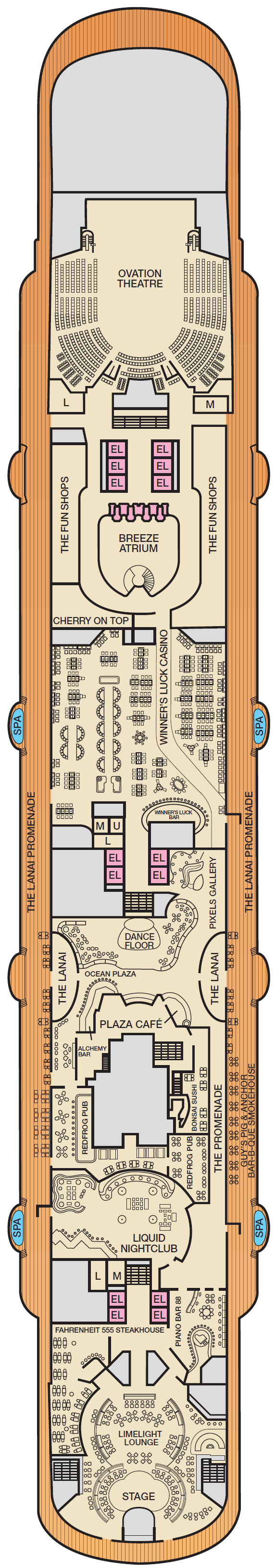 Deck 5 Promenade