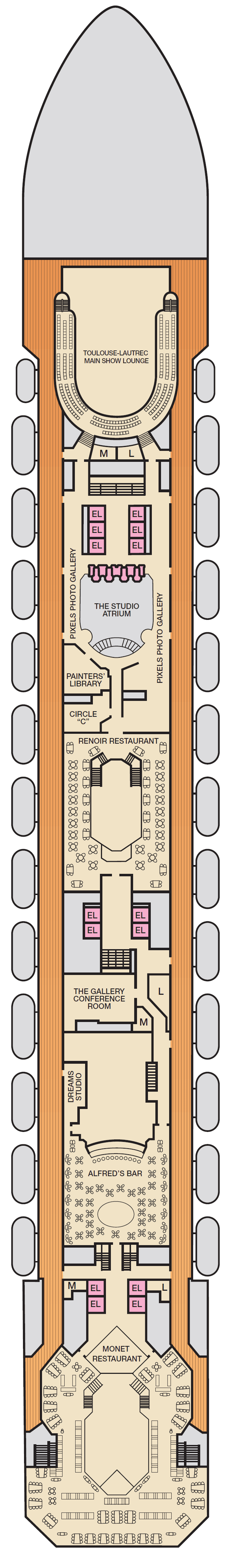 Deck 4 Atlantic