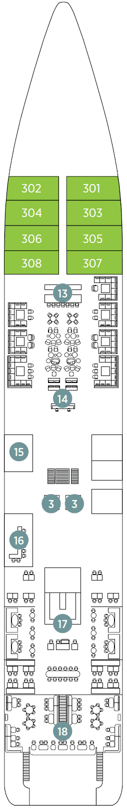 Deck 3 Emerald