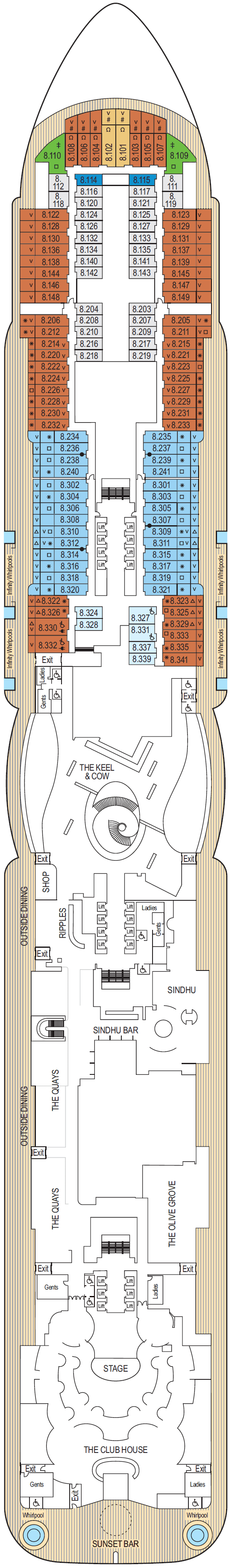 Deck 8 - Promenade