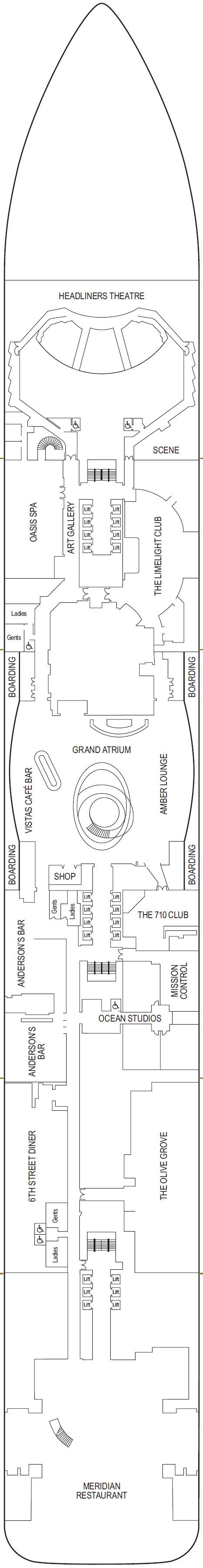 Deck 6 - Gala