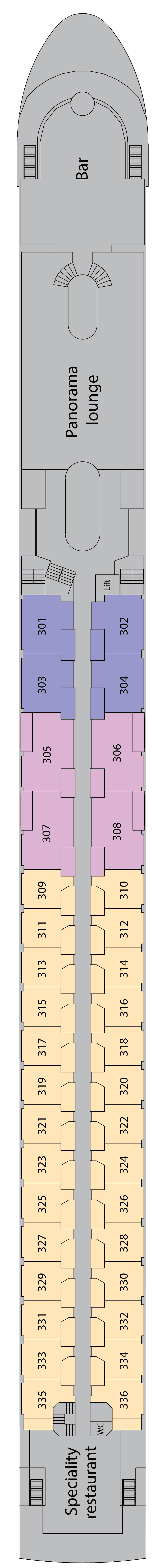 Diamond (Upper) Deck