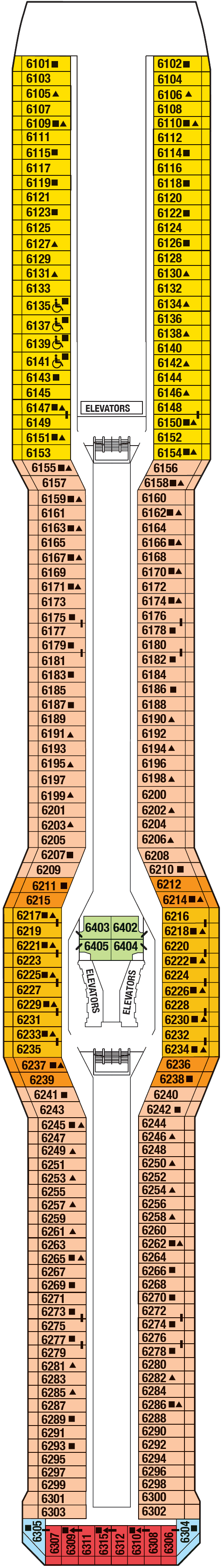 CONTINENTAL DECK 6