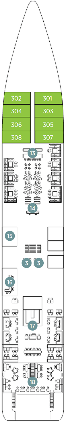 Deck 3 Emerald