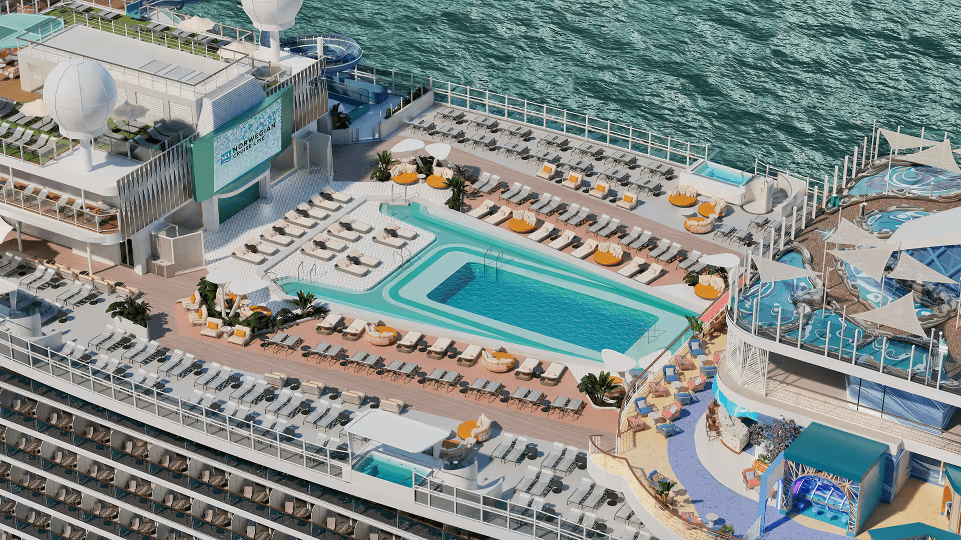 Expanded Pool Deck