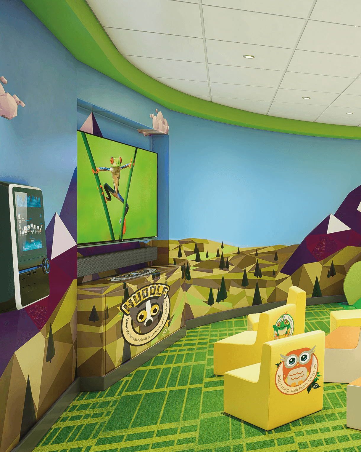 Kids play area