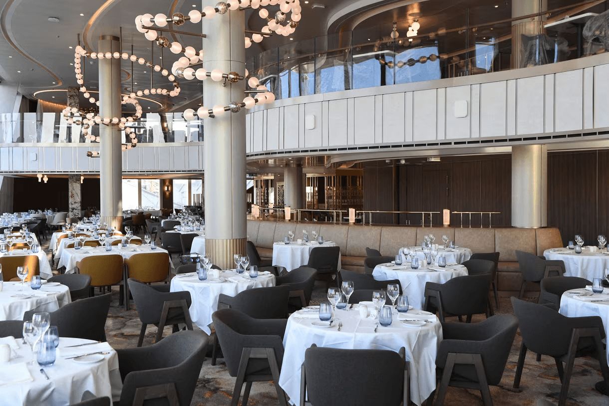 Three-level Dining Room