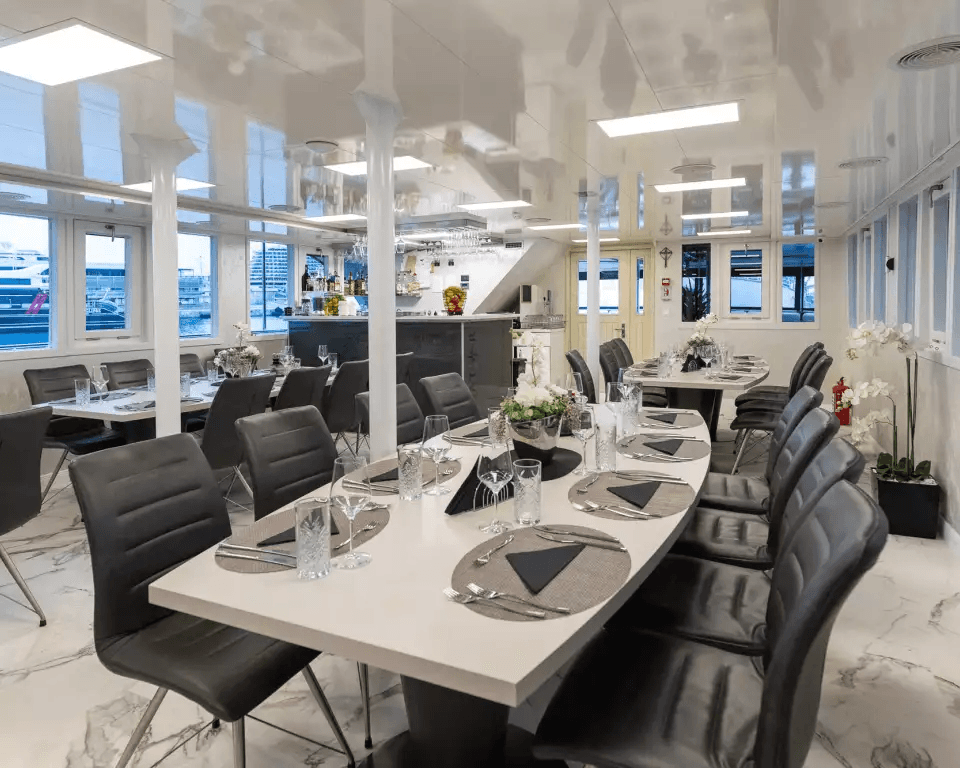 Dining on board